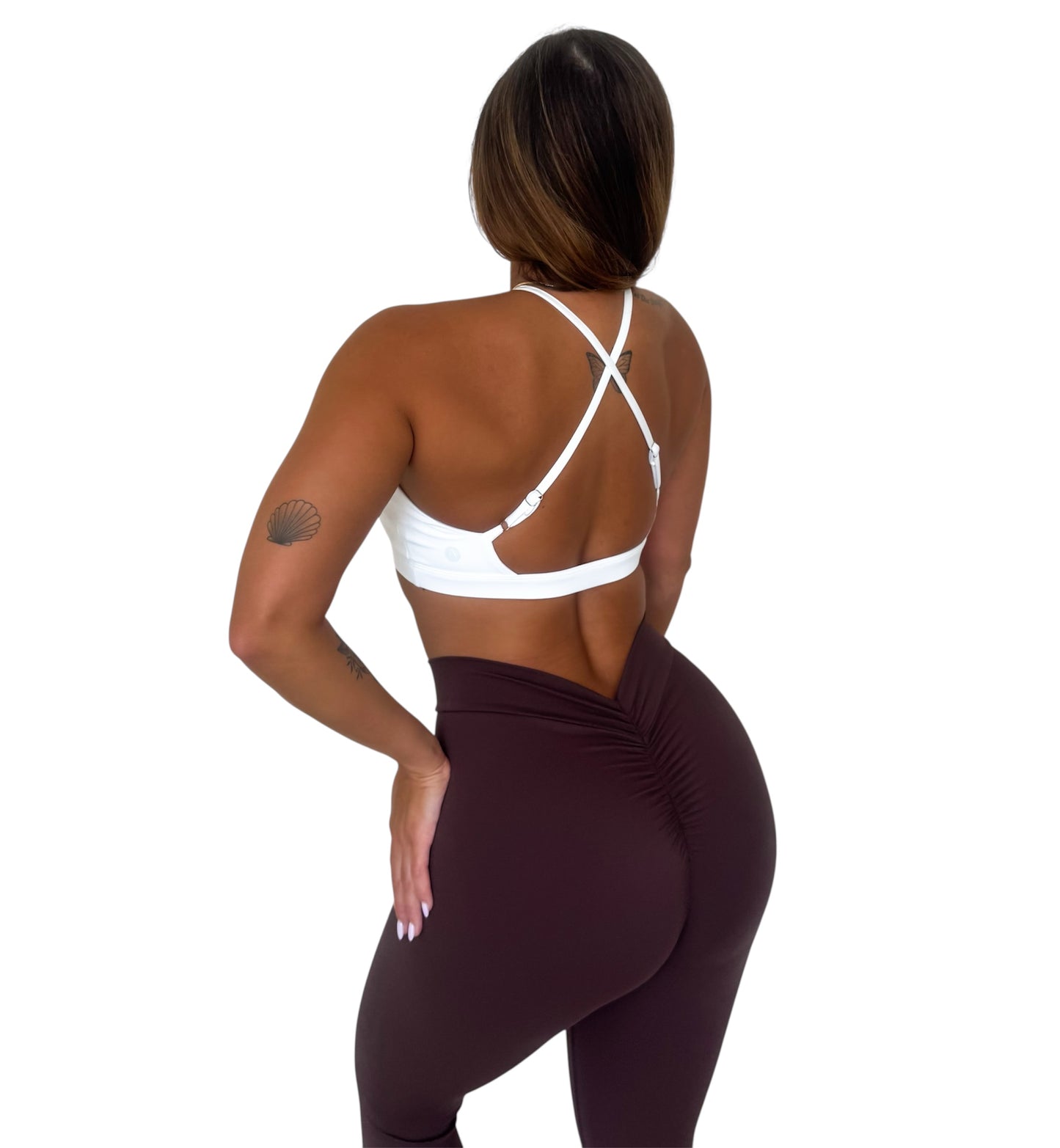 V Back Leggings