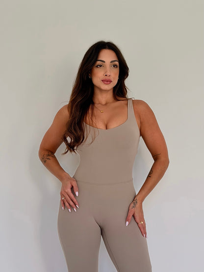 Gardenia Flare Jumpsuit