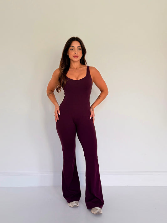 Gardenia Flare Jumpsuit