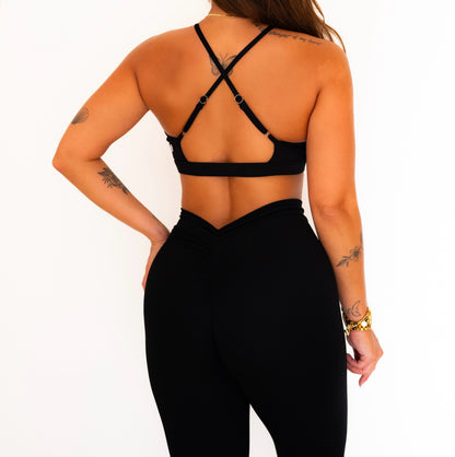 Twist sports bra