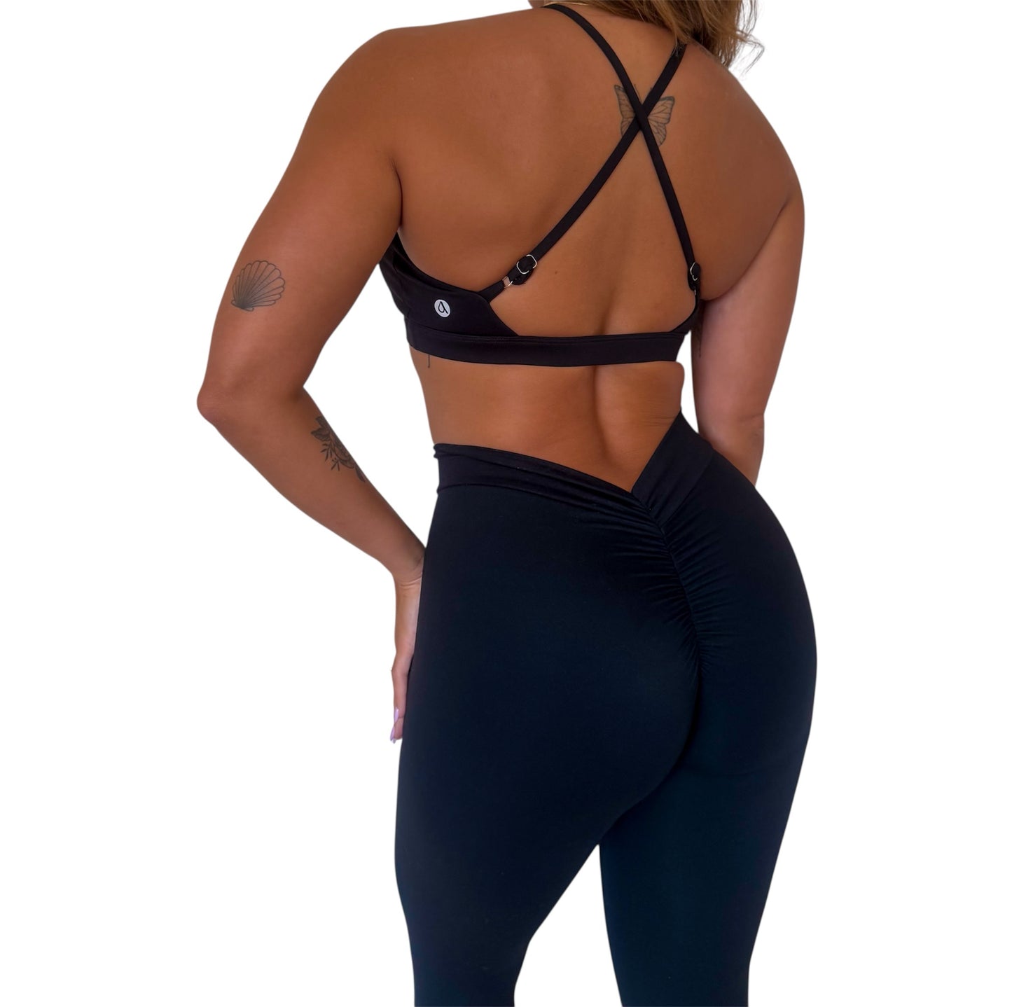 V Back Leggings