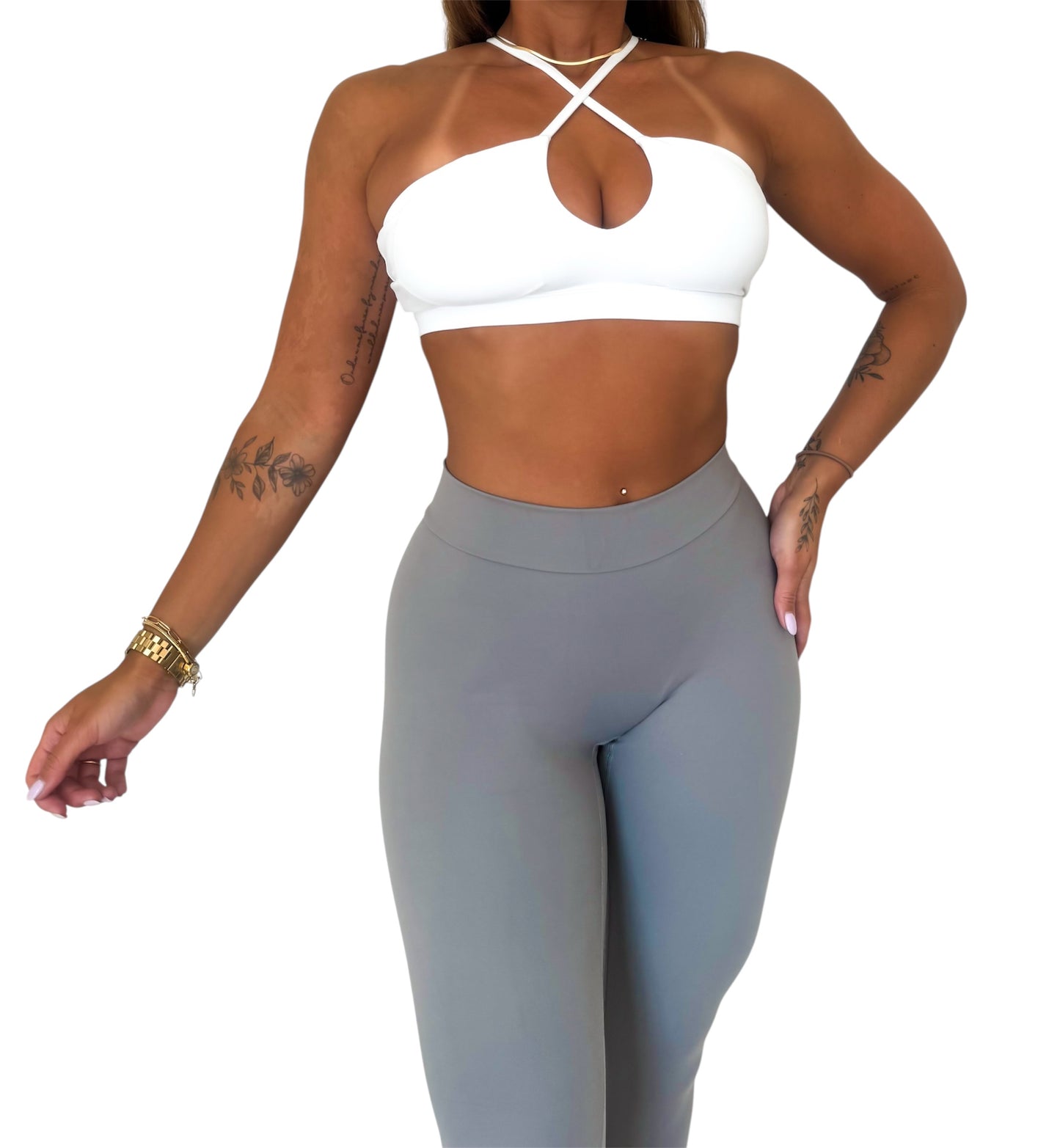 V Back Leggings
